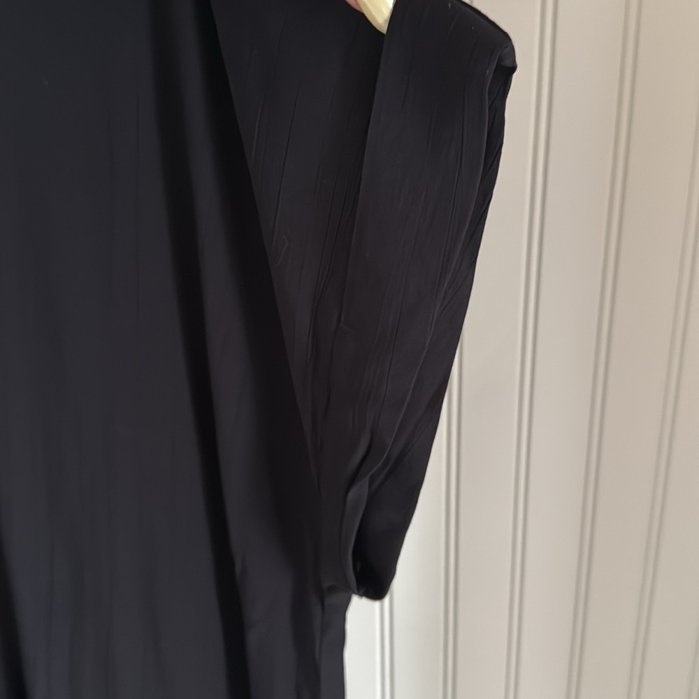 H&M Black Crinkled Tunic Dress - Picture 8 of 9